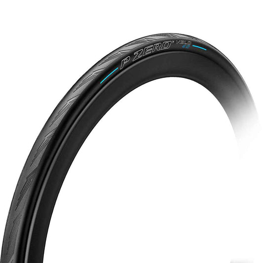 Pirelli, PZero Velo 4S, Road Tire, 700x28C, Folding, Clincher, SmartNET Silica, Aramid Fiber, 127TPI, Black