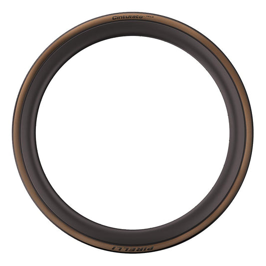 Pirelli, Cinturato Velo TLR, Road Tire, 700x26C, Folding, Tubeless Ready, SmartNET Silica, ArmourTech, 66TPI, Tanwall