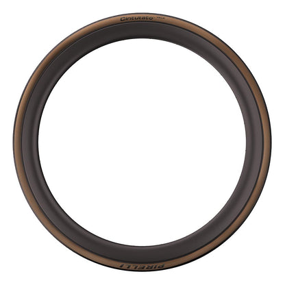 Pirelli, Cinturato Velo TLR, Road Tire, 700x26C, Folding, Tubeless Ready, SmartNET Silica, ArmourTech, 66TPI, Tanwall