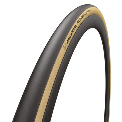 Michelin, Power Cup TLR, Road Tire, 700x25C, Folding, Tubeless Ready, X-Race, Tubeless Shield, 4x120TPI, Black