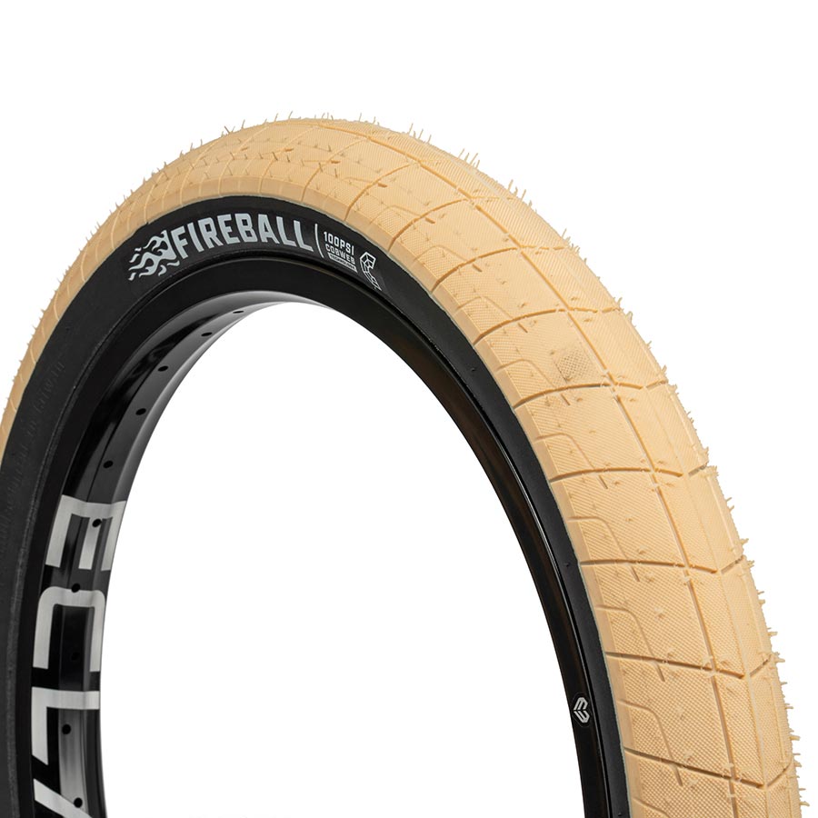 Eclat, Fireball, 20''x2.40, Wire, Clincher, Anti-Puncture Layer, 60TPI, Beige