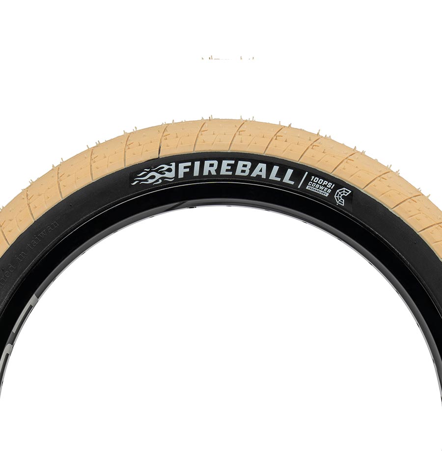 Eclat, Fireball, 20''x2.40, Wire, Clincher, Anti-Puncture Layer, 60TPI, Beige