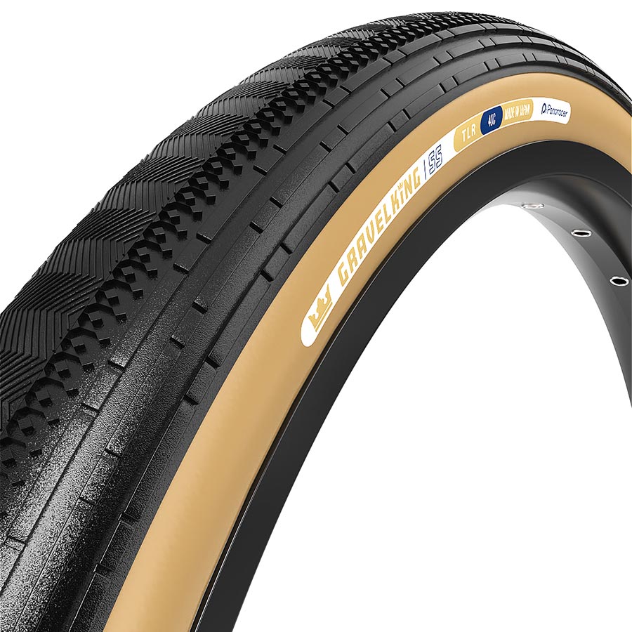 Panaracer, GravelKing SS, Gravel Tire, 700x28C, Folding, Clincher, ZSG AR, Tuff Tex, 120, Black