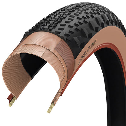Zipp, Goodyear XPLR Inter, Gravel Tire, 700x45C, Folding, Tubeless Ready, Dynamic:UHP, M:Wall, Black