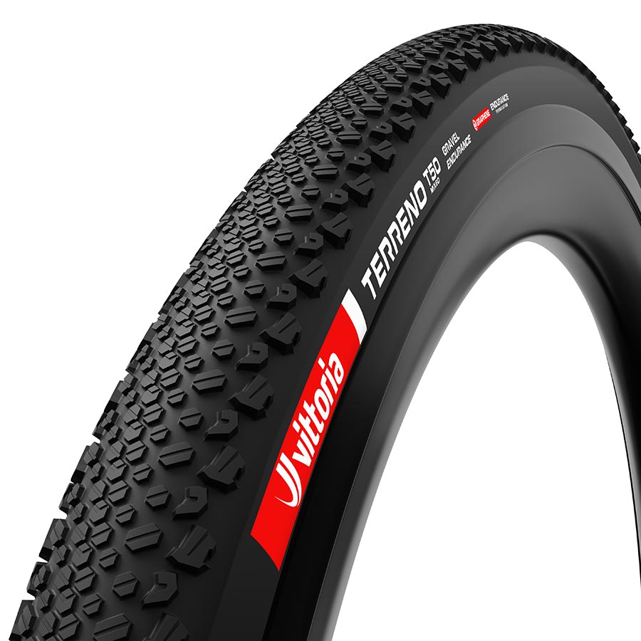 Vittoria, Terreno T50, Gravel Tire, 700x40C, Folding, Tubeless Ready, Black