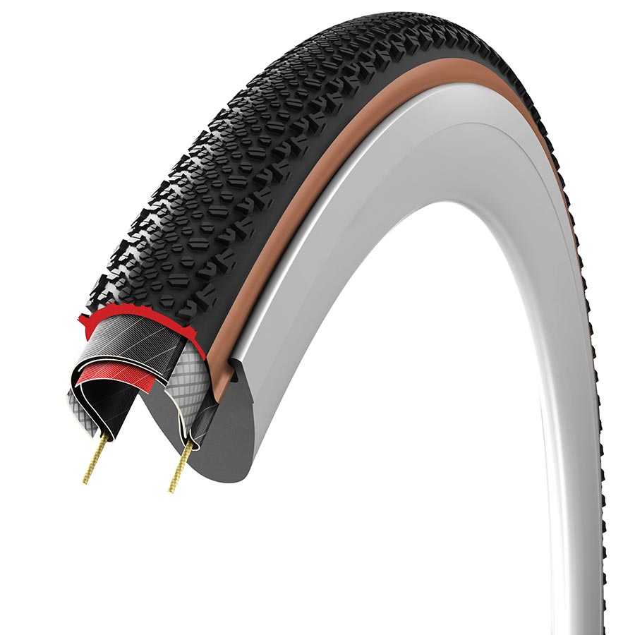 Vittoria, Terreno T50, Gravel Tire, 700x40C, Folding, Tubeless Ready, Black