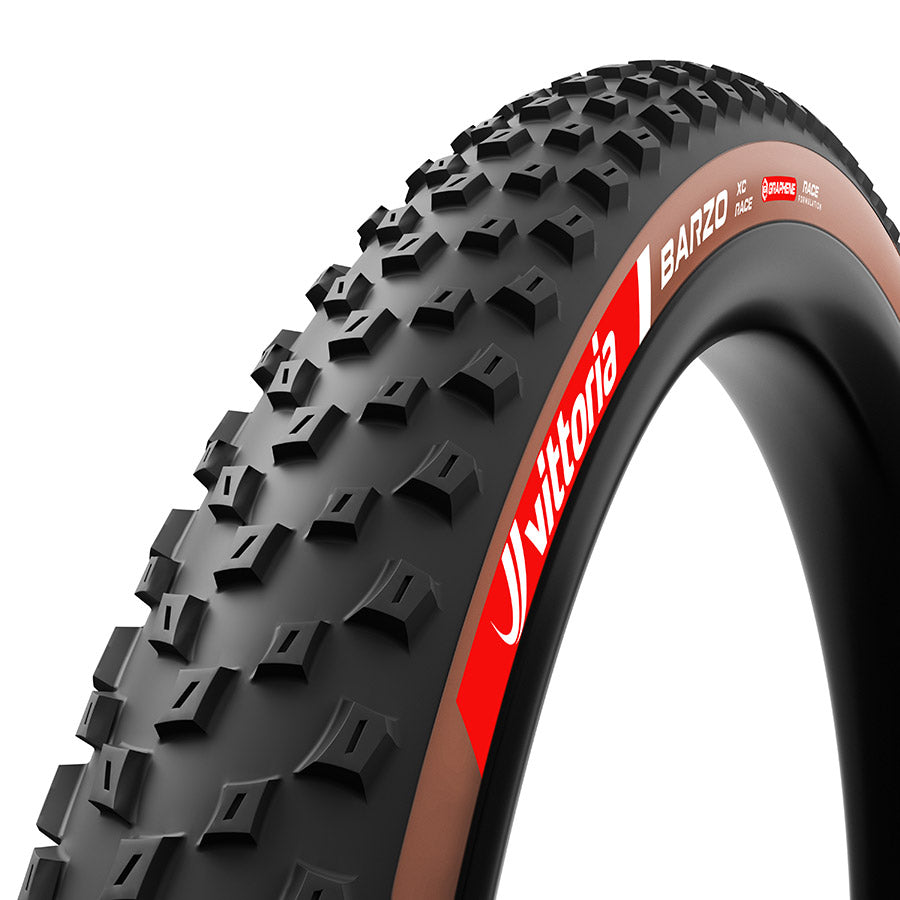 Vittoria, BARZO, Mountain Tire, 29x2.25, Folding, Tubeless Ready, Race Formulation Graphene + Silica, Nylon, 60TPI, Black
