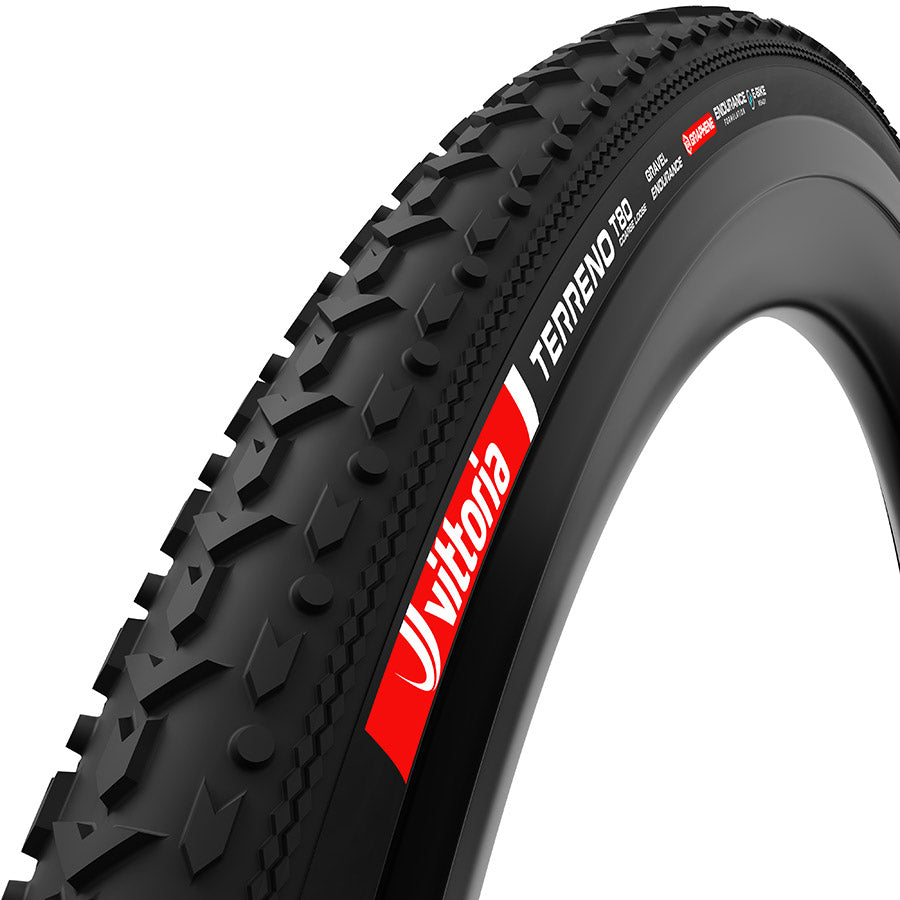 Vittoria, Terreno T80, Gravel Tire, 700x45C, Folding, Tubeless Ready, Endurance Formulation Graphene, Reinforced Nylon, 100TPI, Tanwall