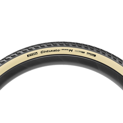 Pirelli, Cinturato Gravel M HP-Line, Gravel Tire, 700x40C, Folding, Tubeless Ready, SmartEVO GR, ProWALL Gravel, 120TPI, Black