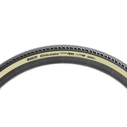 Pirelli, Cinturato Gravel RH HP-Line, Gravel Tire, 700x40C, Folding, Tubeless Ready, SmartEVO GR, ProWALL Gravel, 120TPI, Black