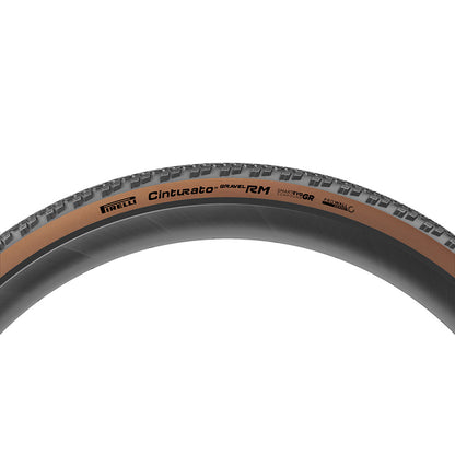 Pirelli, Cinturato Gravel RM HP-Line, Gravel Tire, 700x40C, Folding, Tubeless Ready, SmartEVO GR, ProWALL Gravel, 120TPI, Black