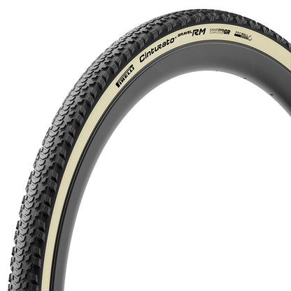 Pirelli, Cinturato Gravel RM HP-Line, Gravel Tire, 700x40C, Folding, Tubeless Ready, SmartEVO GR, ProWALL Gravel, 120TPI, Black