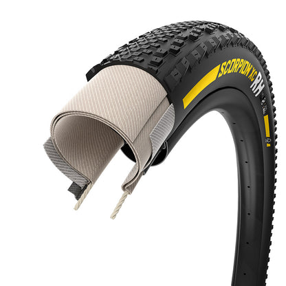 Pirelli, Scorpion Race XC RH, Mountain Tire, 29x2.4, Folding, Tubeless Ready, Race XC Compound, Lite, 120TPI, Team Edition