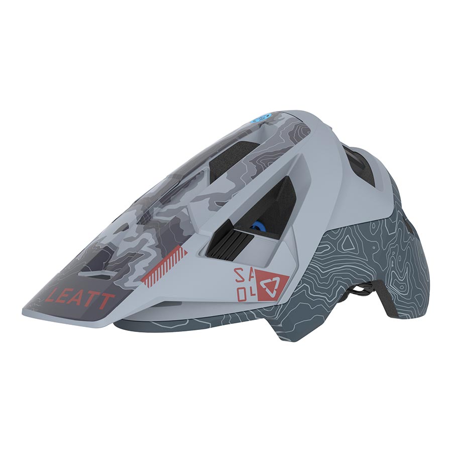 Leatt, MTB AllMtn 4.0 Men, Helmet, Stealth, M, 55-59cm