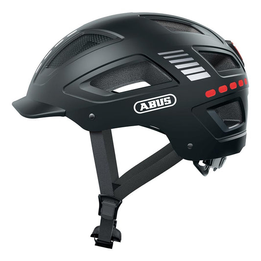 Abus, Hyban 2.0 LED, Helmet, L, 56 - 61cm, Signal Black