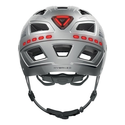 Abus, Hyban 2.0 LED, Helmet, L, 56 - 61cm, Signal Black
