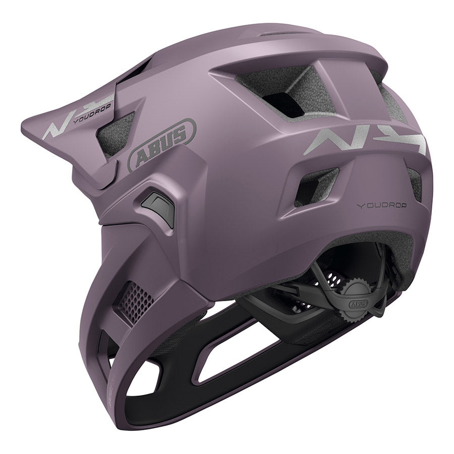 Abus, YouDrop FF, Helmet, S, 48 - 55cm, Velvet Black