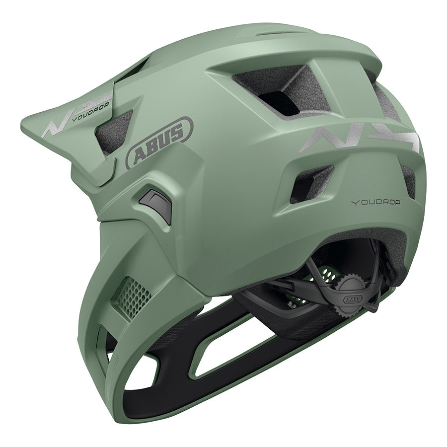 Abus, YouDrop FF, Helmet, S, 48 - 55cm, Velvet Black