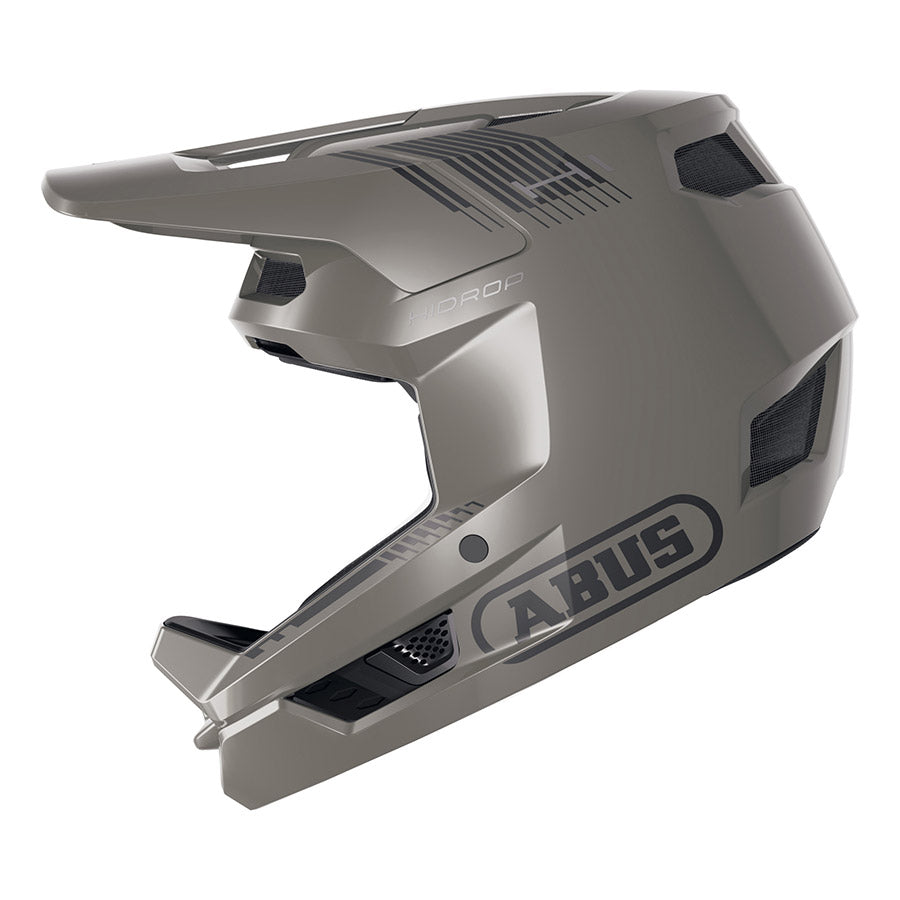 Abus, HiDrop, Full Face Helmet, M, 57 - 58cm, Shiny Black