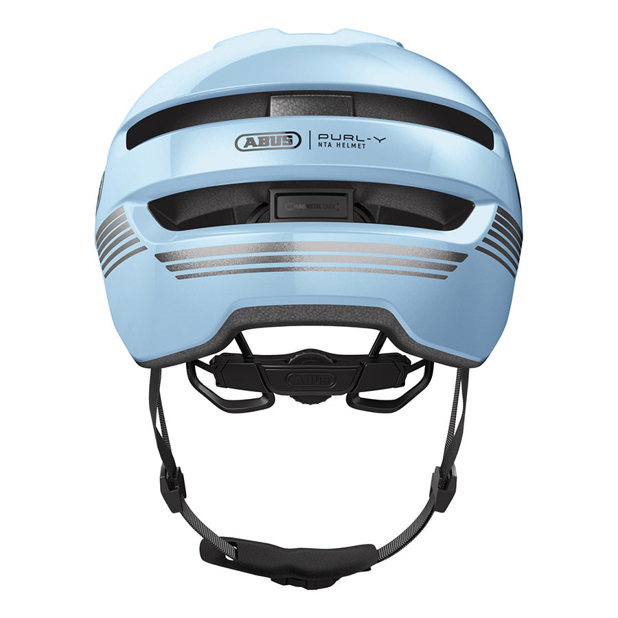 Abus, Purl-Y, Helmet, L, 57 - 61cm, Shiny Black