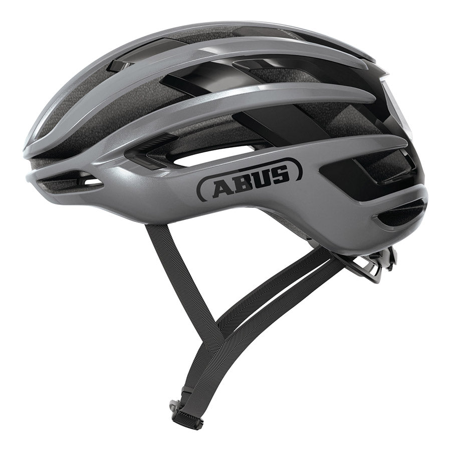 Abus, AirBreaker 2.0, Helmet, L, 57 - 61cm, Graphite Silver
