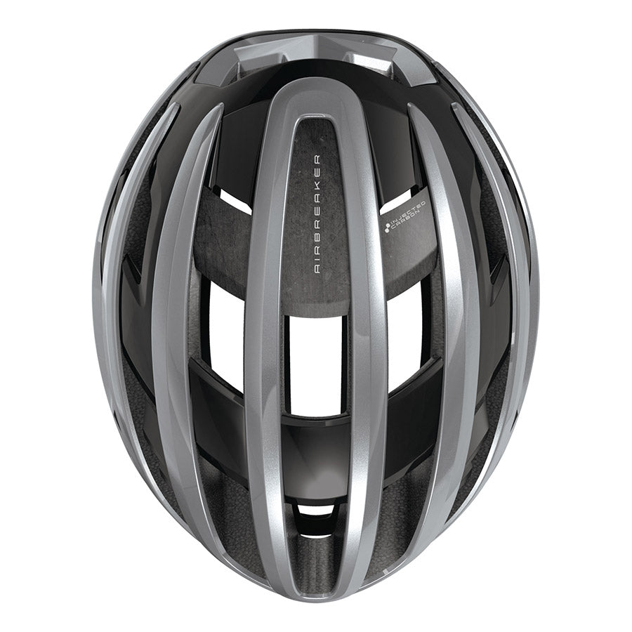 Abus, AirBreaker 2.0, Helmet, L, 57 - 61cm, Graphite Silver