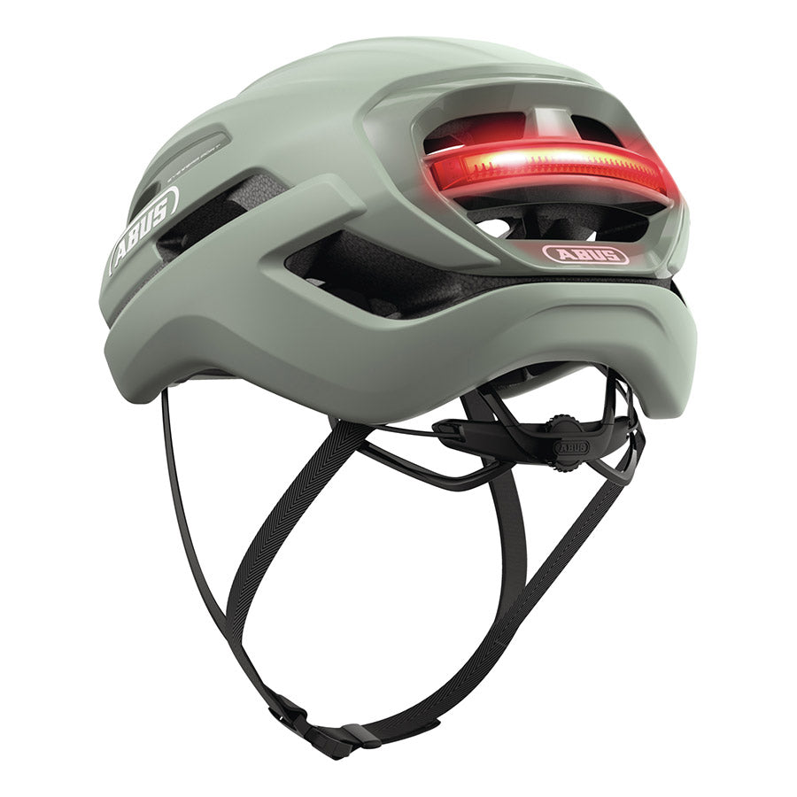 Abus, Taipan LED, Helmet, L, 57 - 61cm, Shiny White