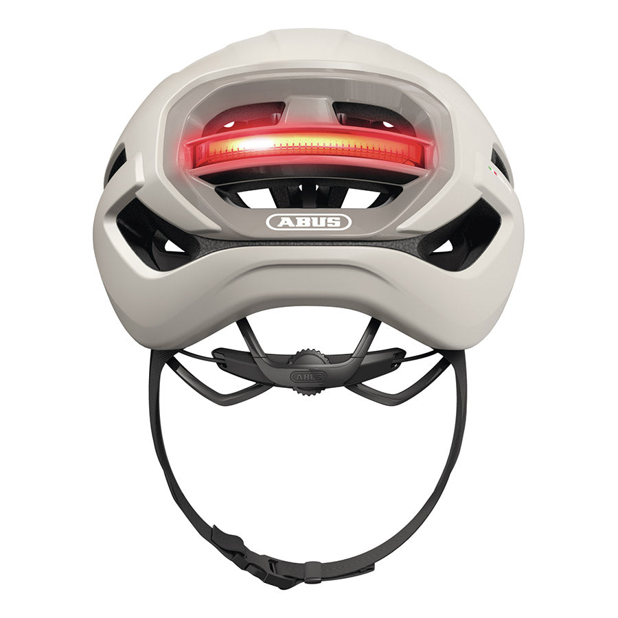 Abus, Taipan LED, Helmet, L, 57 - 61cm, Shiny White