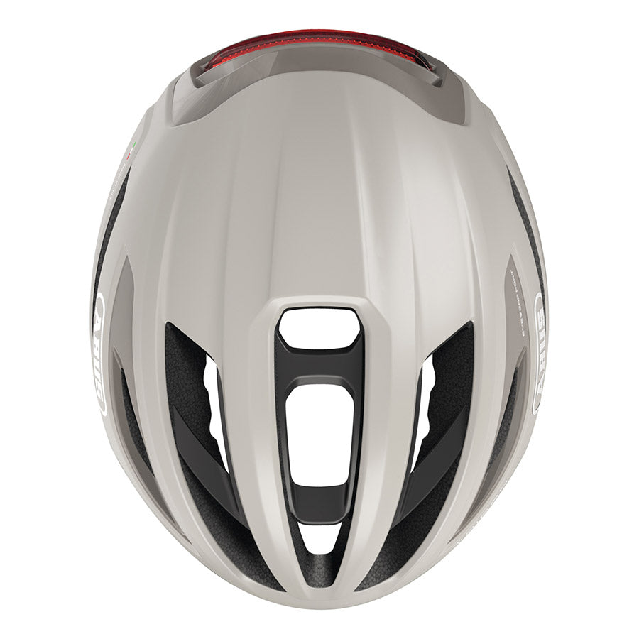 Abus, Taipan LED, Helmet, L, 57 - 61cm, Shiny White